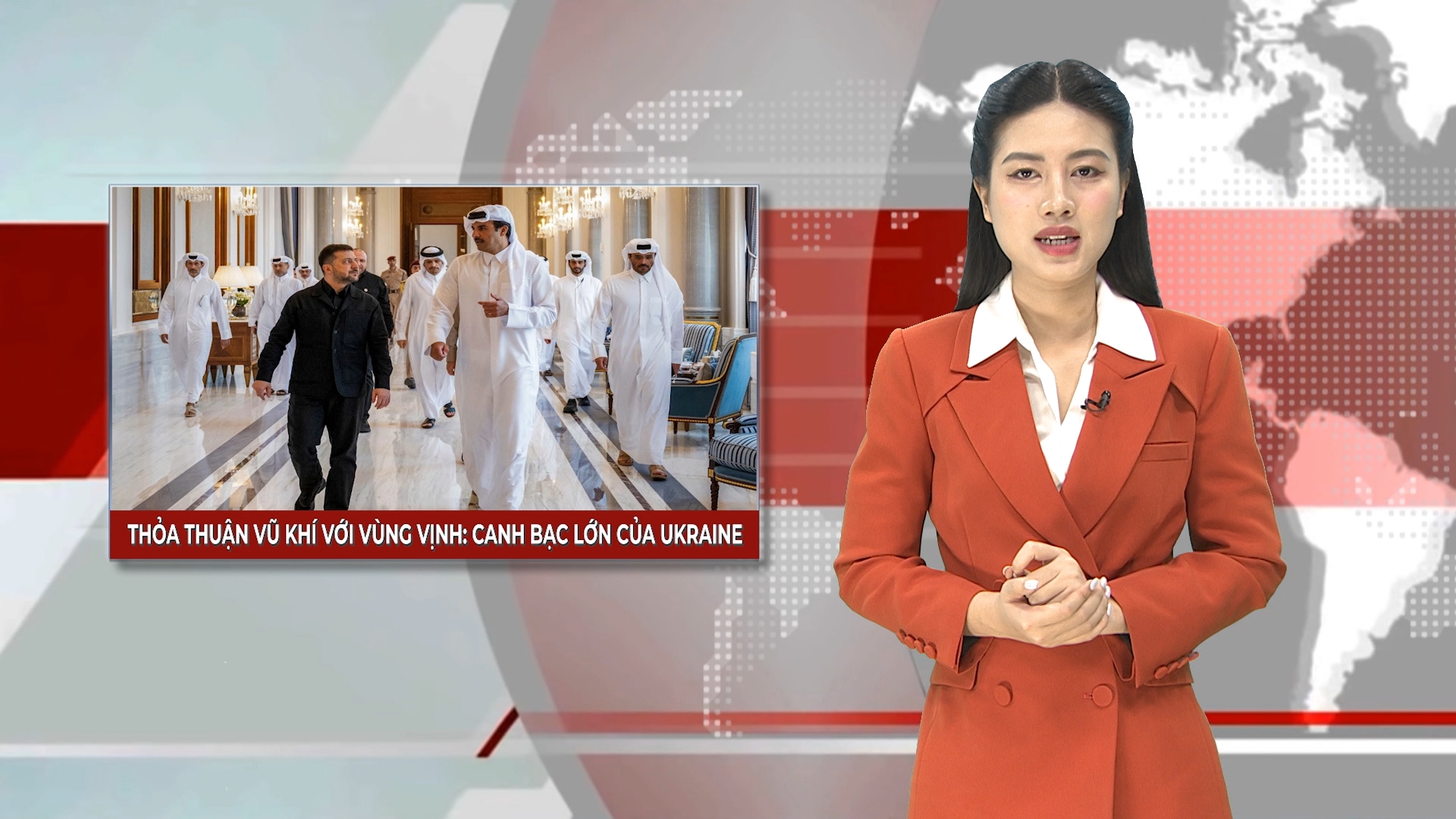 Thỏa thuận vũ khí với vùng Vịnh: Canh bạc lớn của Ukraine | Nhìn ra thế giới | 30/03/2026