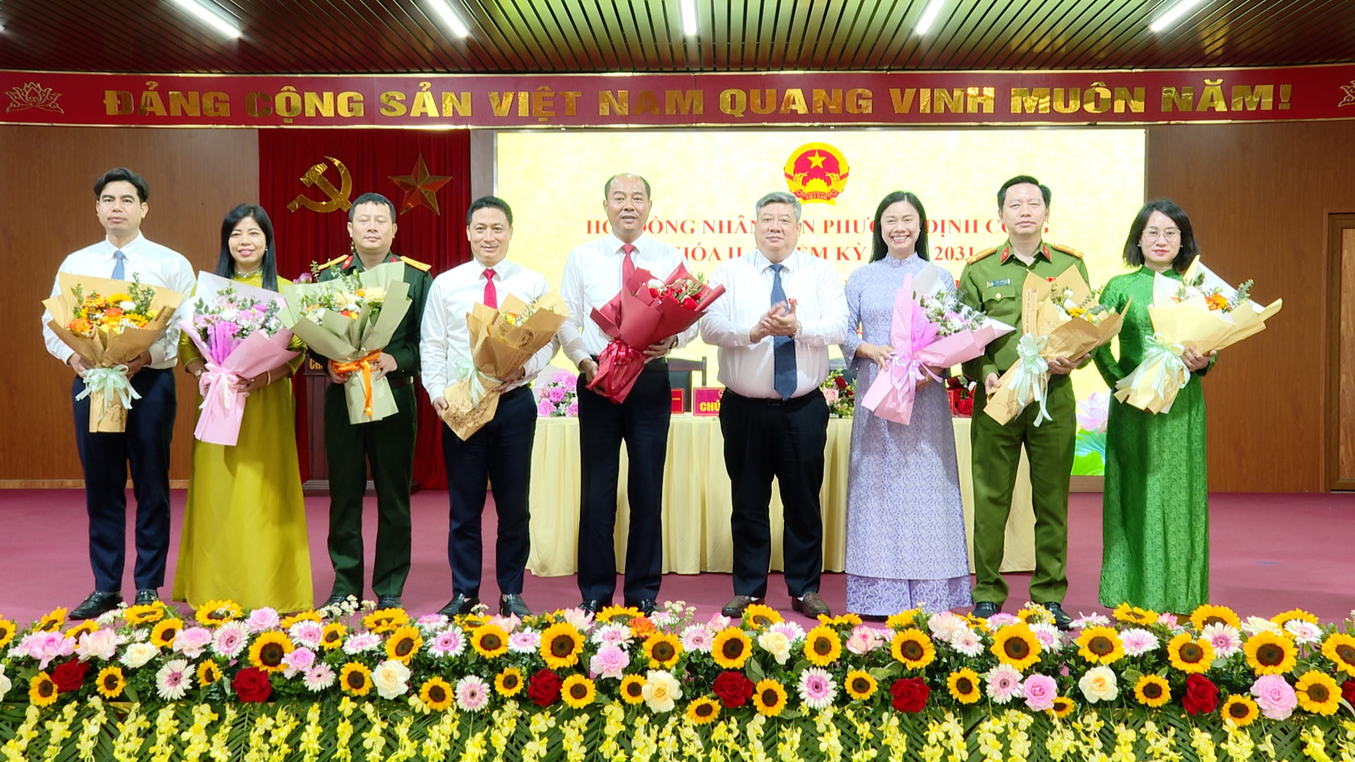 Phường Định Công kiện toàn các chức danh lãnh đạo chủ chốt