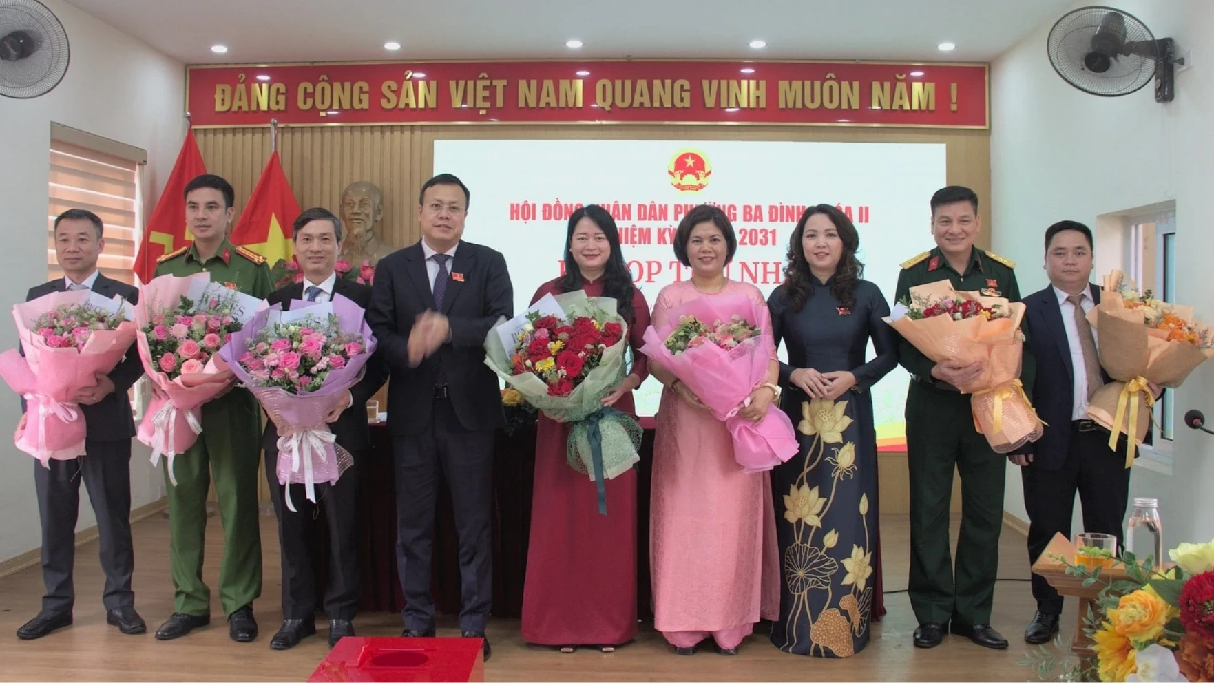 Phường Ba Đình kiện toàn bộ máy chính quyền nhiệm kỳ 2026-2031