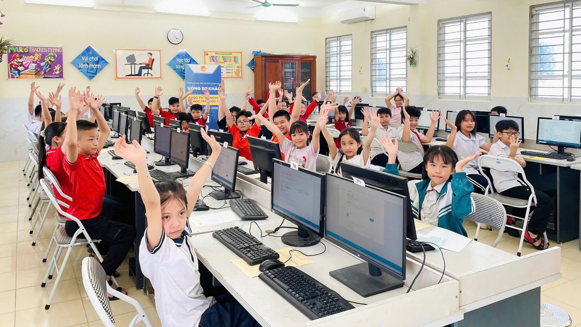 Hơn 3.300 học sinh Hà Nội thi tài năng tin học trẻ quốc tế