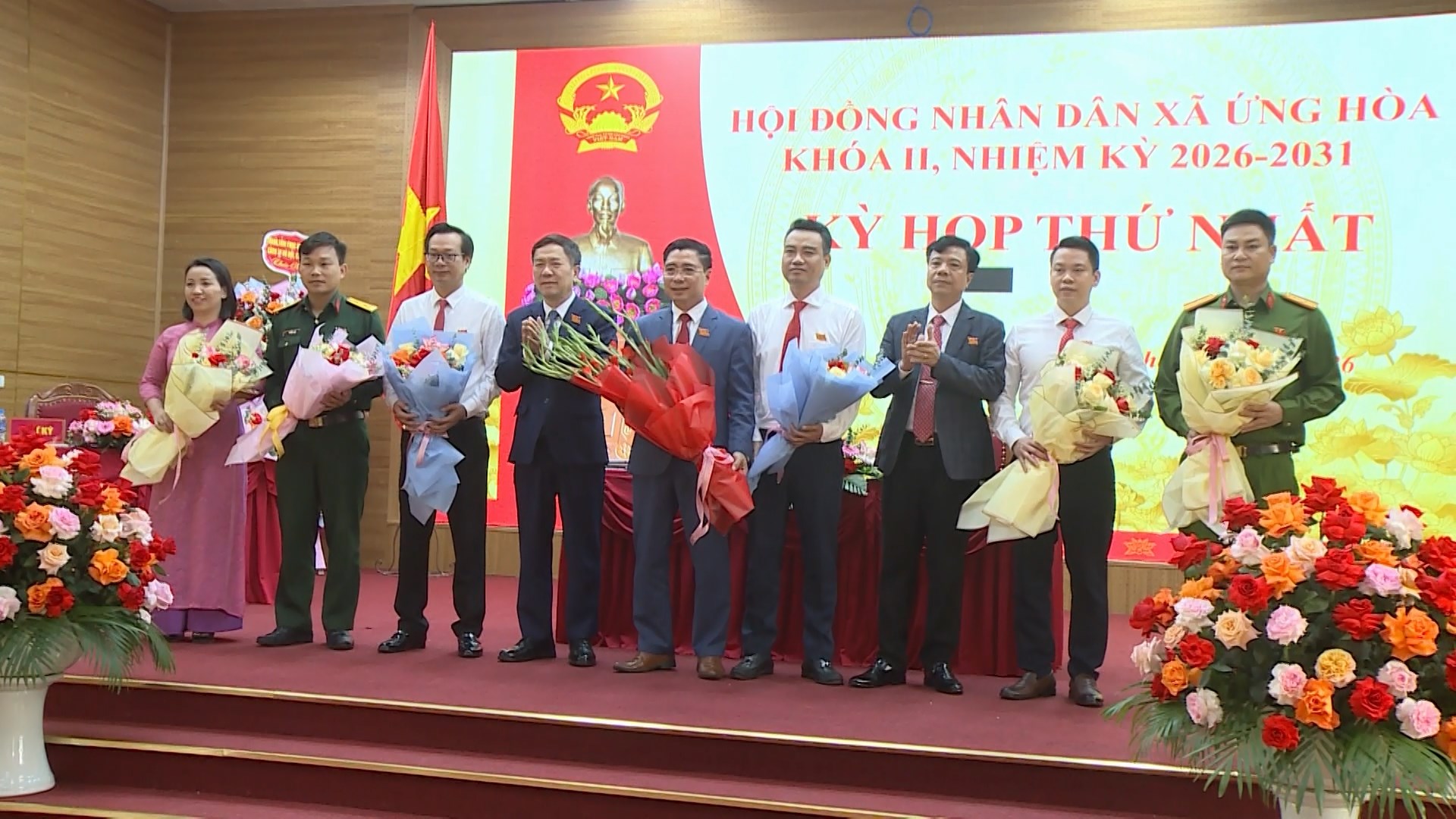 Xã Ứng Hòa kiện toàn bộ máy, hoàn tất nhân sự nhiệm kỳ mới