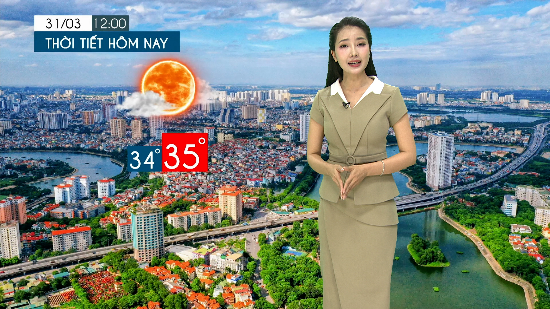 Dự báo thời tiết tối | 31/03/2026