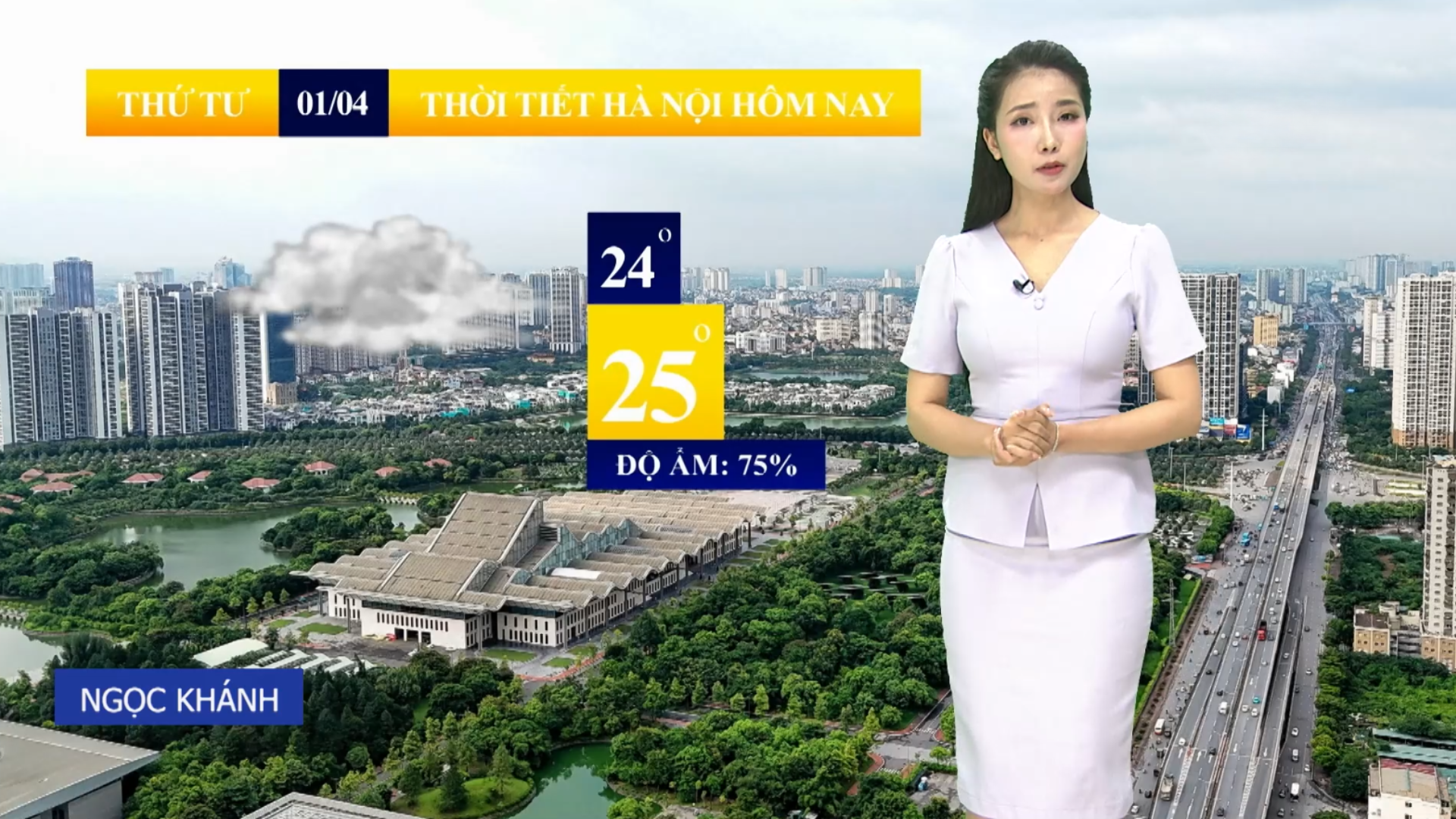 Dự báo thời tiết sáng | 01/04/2026