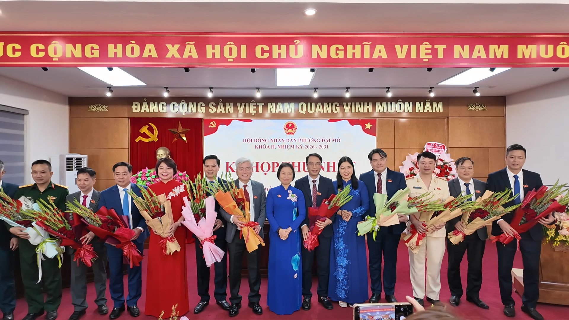 Phường Đại Mỗ bầu các chức danh chủ chốt nhiệm kỳ mới