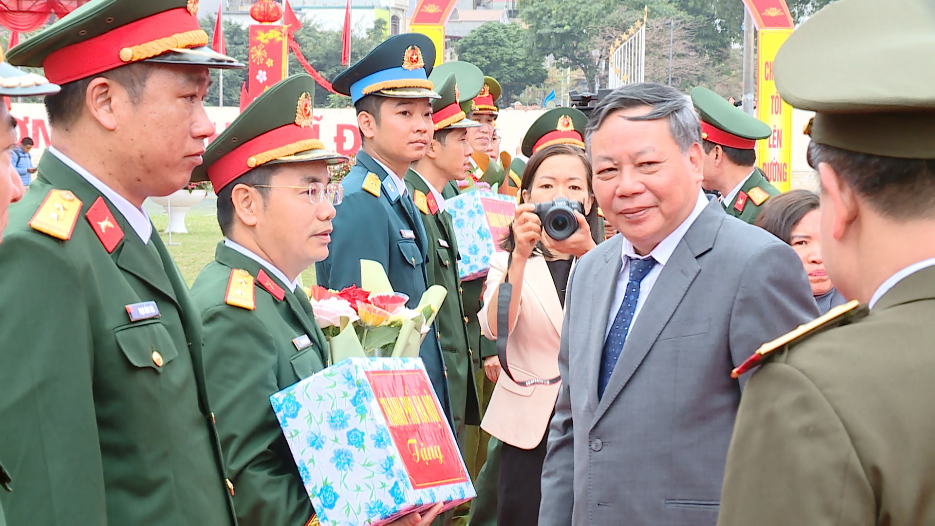 Quyết tâm phấn đấu để trở thành người quân nhân ưu tú