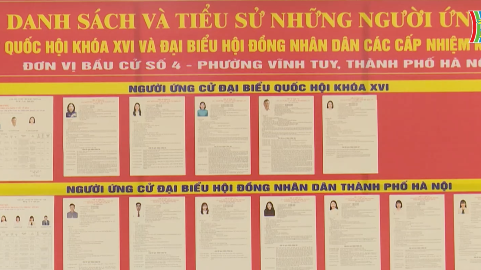 Niêm yết danh sách người ứng cử: Công khai, minh bạch, đúng quy định