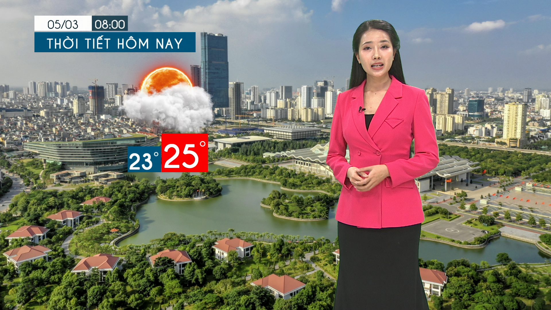 Dự báo thời tiết tối | 05/03/2026