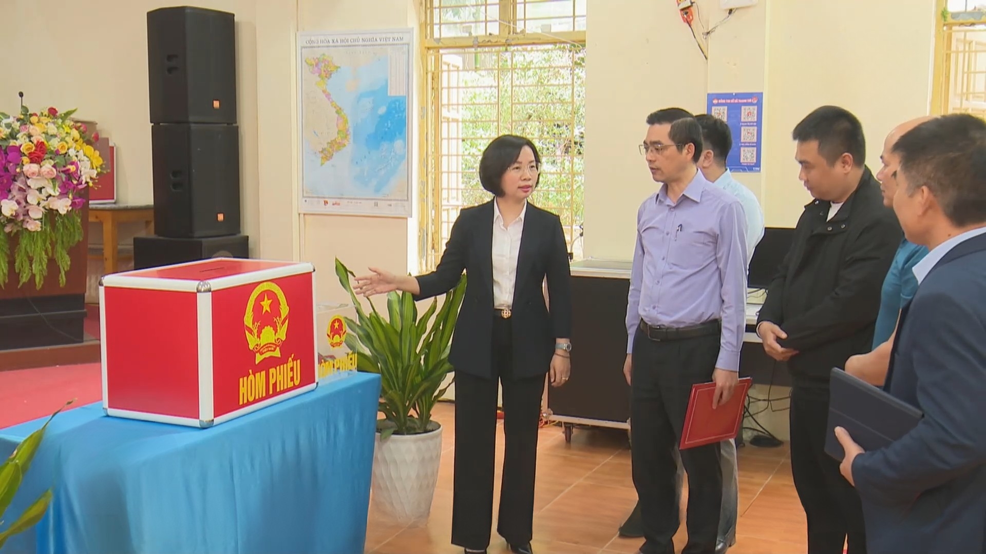 Tạo mọi điều kiện thuận lợi nhất cho cử tri trong ngày bầu cử