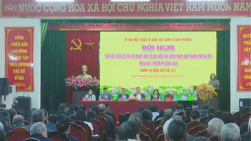 Ứng cử viên HĐND TP cam kết, trách nhiệm với cử tri