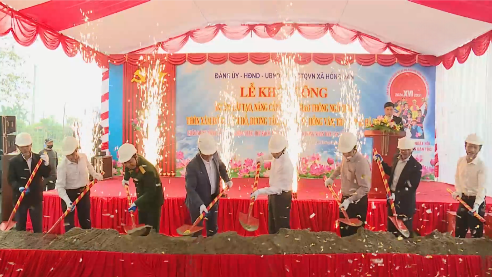 Khởi công 3 dự án giao thông gần 170 tỷ đồng