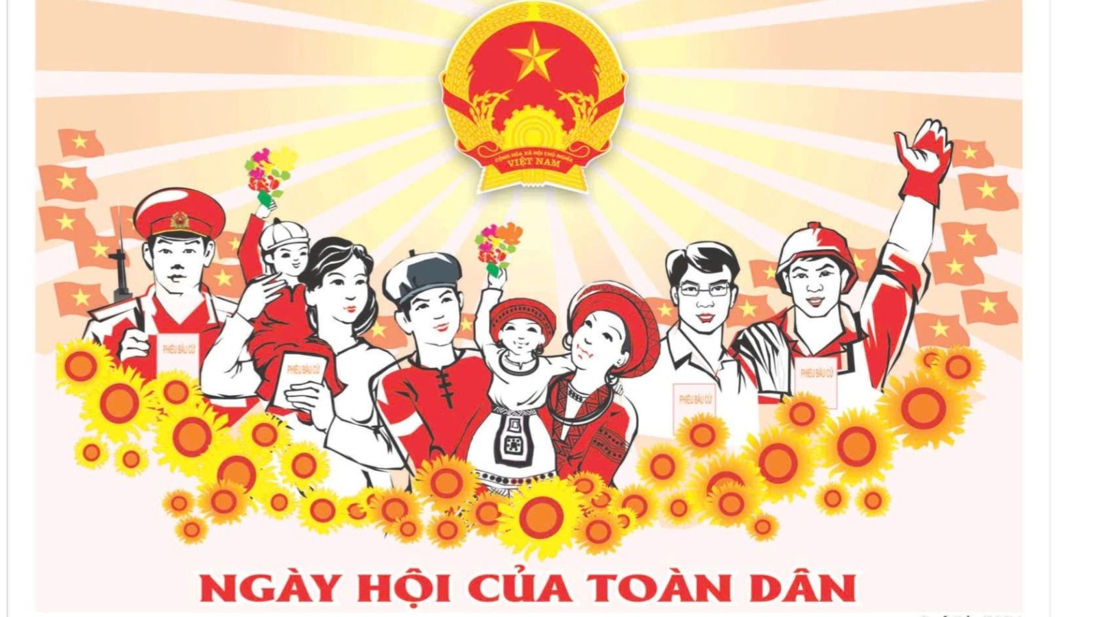 Mỗi lá phiếu - một niềm tin xây dựng đất nước