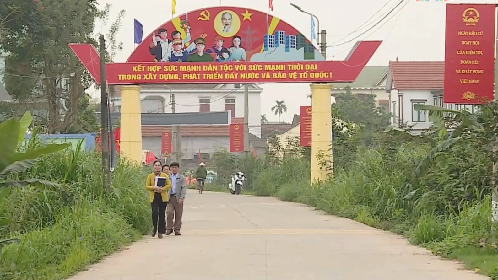 Xã đảo Minh Châu chuẩn bị tốt nhất cho ngày hội toàn dân