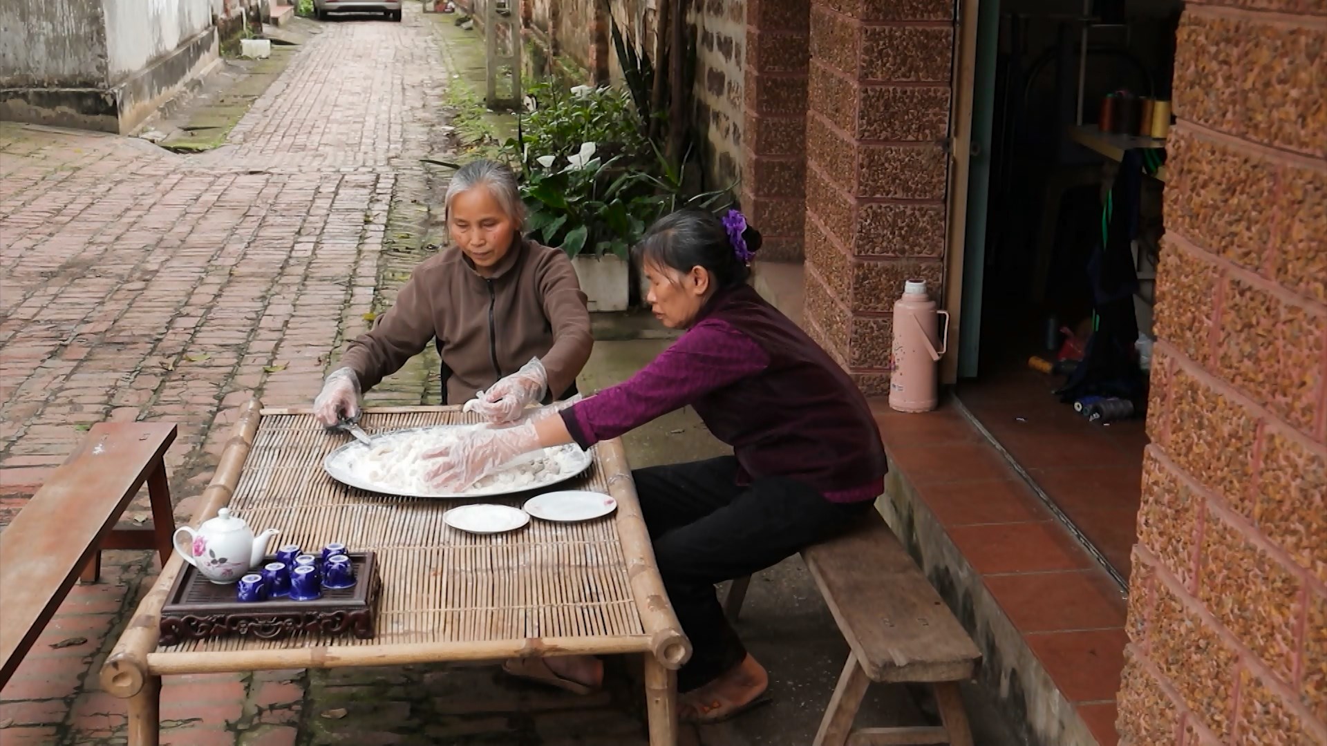 Hồn quê xứ Đoài trong thức quà ở Đường Lâm