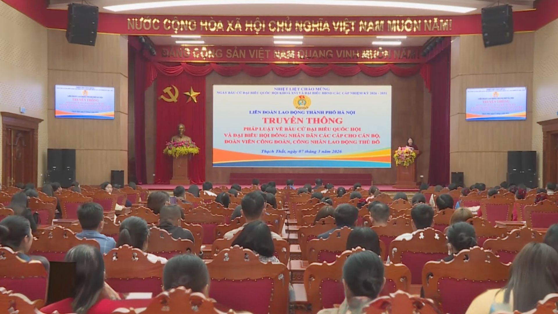 Công đoàn đồng hành, đảm bảo quyền bầu cử của người lao động