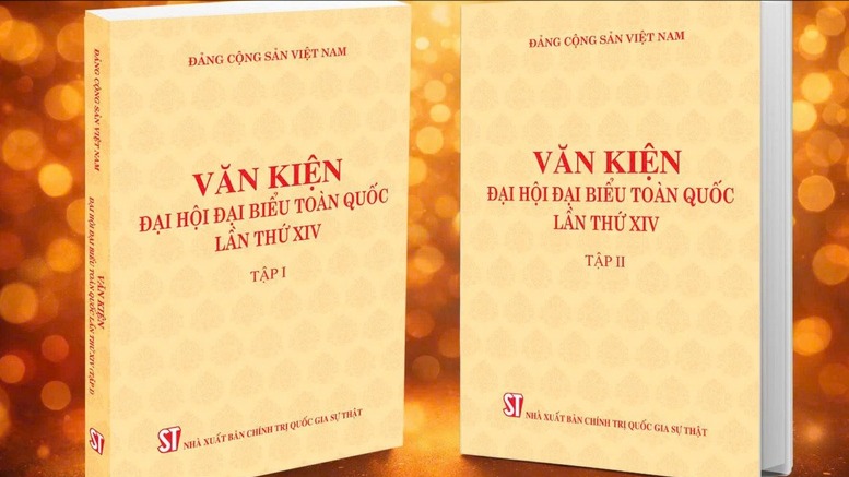 Ra mắt bộ sách Văn kiện Đại hội XIV