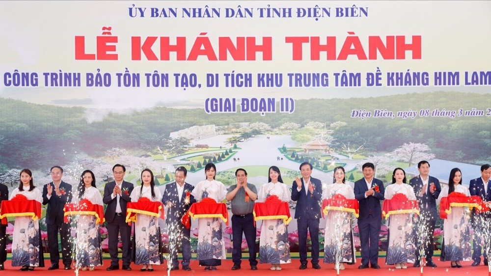 Khánh thành tôn tạo di tích đề kháng Him Lam