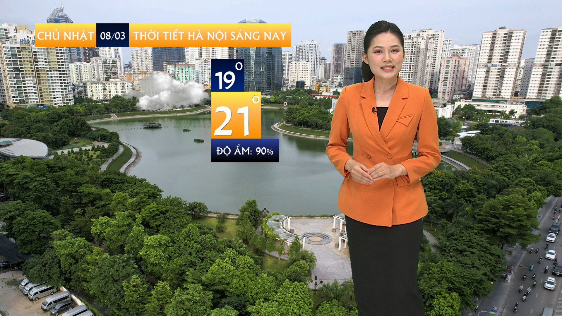 Dự báo thời tiết sáng | 08/03/2026