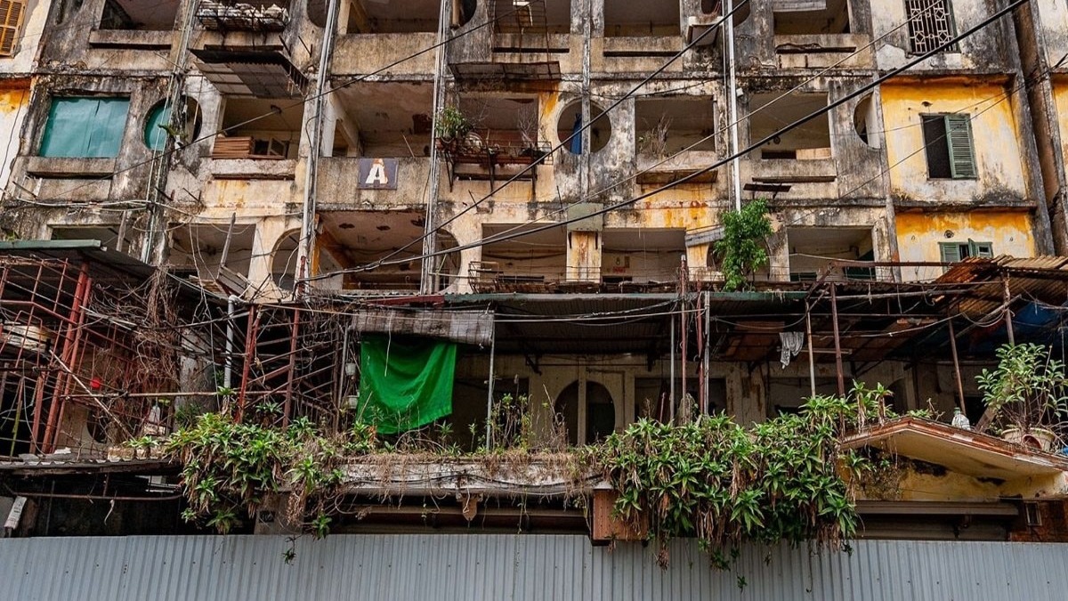 Chung cư cũ và nguy cơ 'lão hóa đô thị'