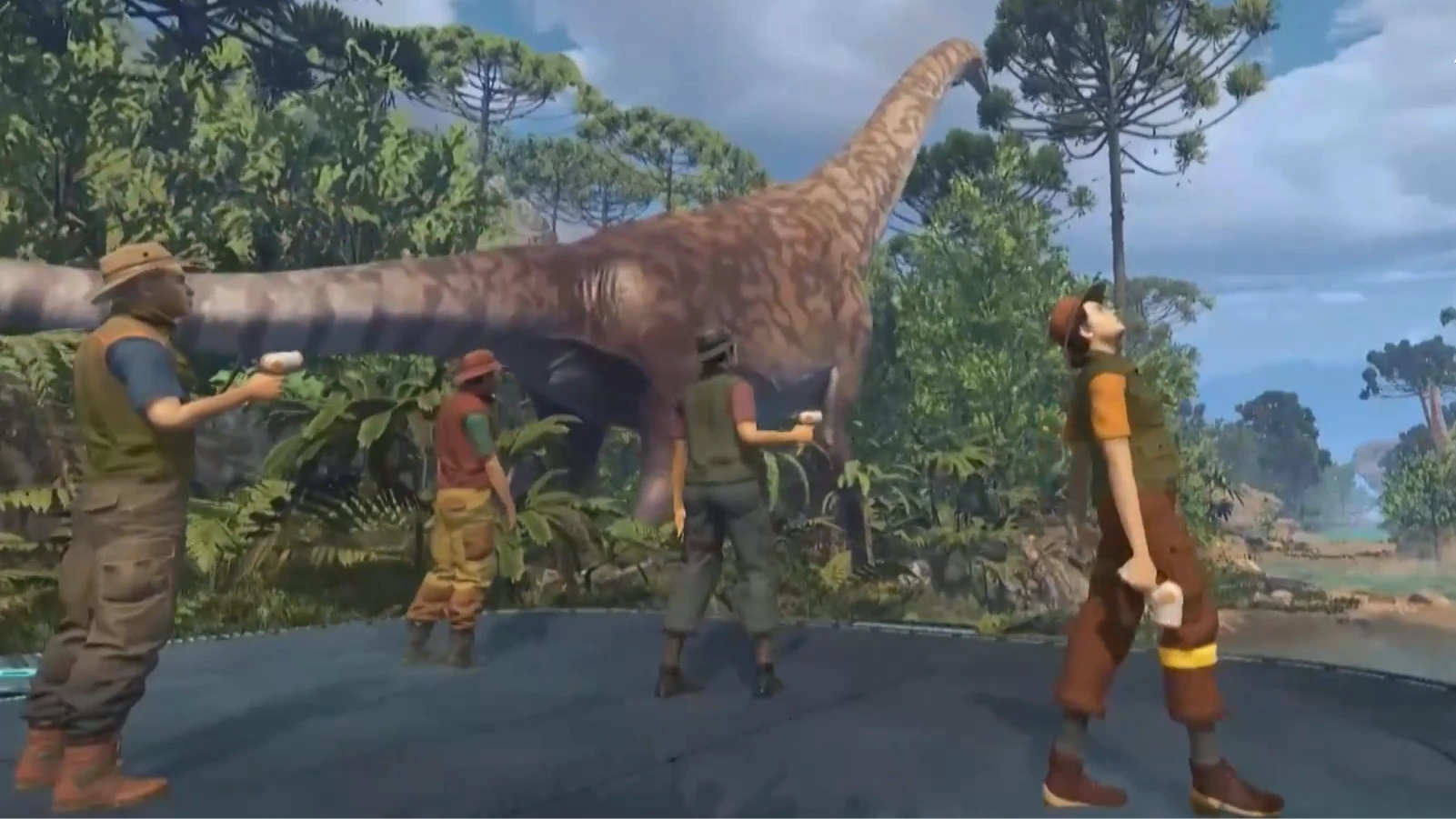 Anh: Trải nghiệm khủng long thực tế ảo thu hút du khách