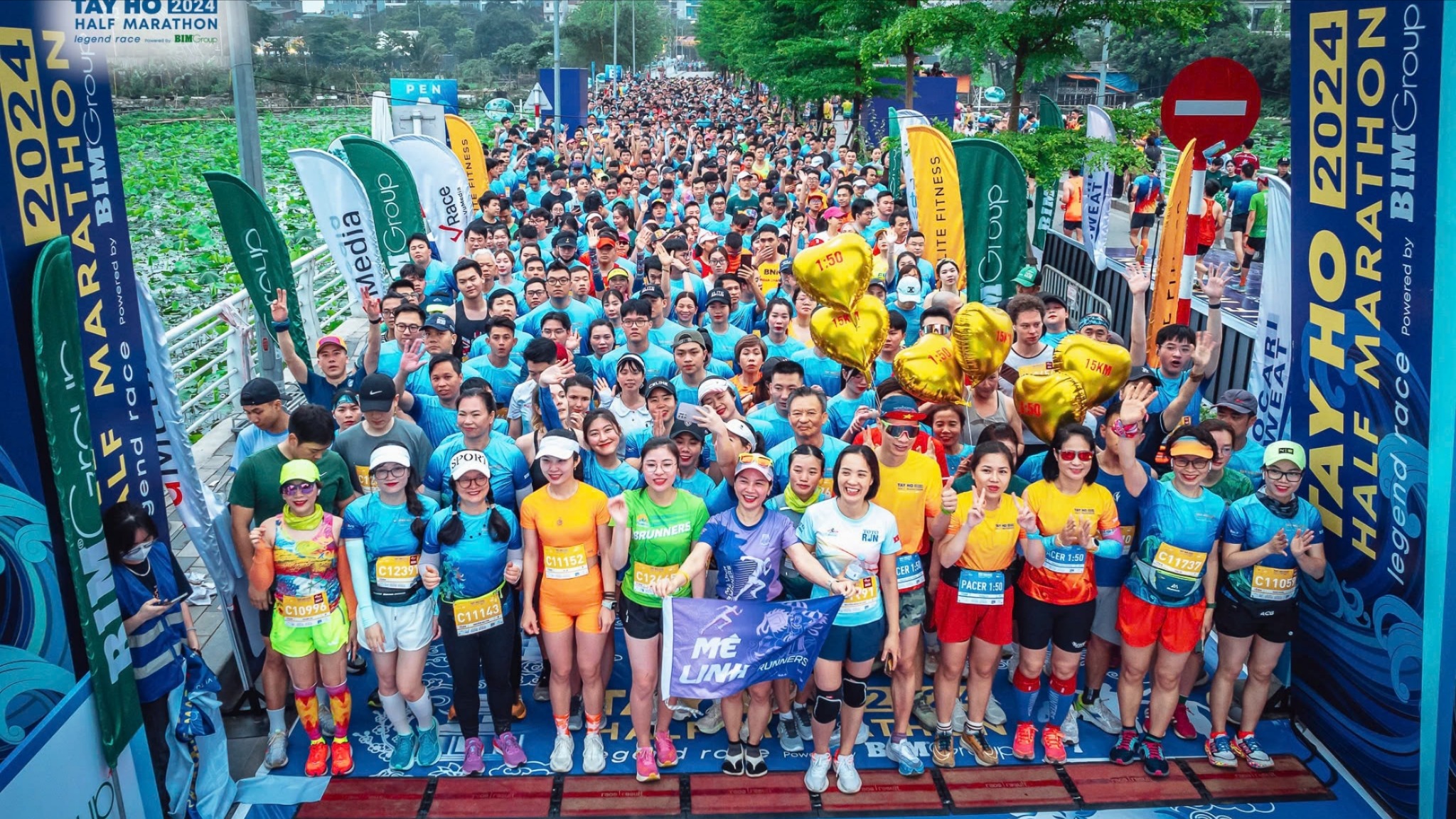 Giải Tây Hồ Half Marathon khẳng định sức hút