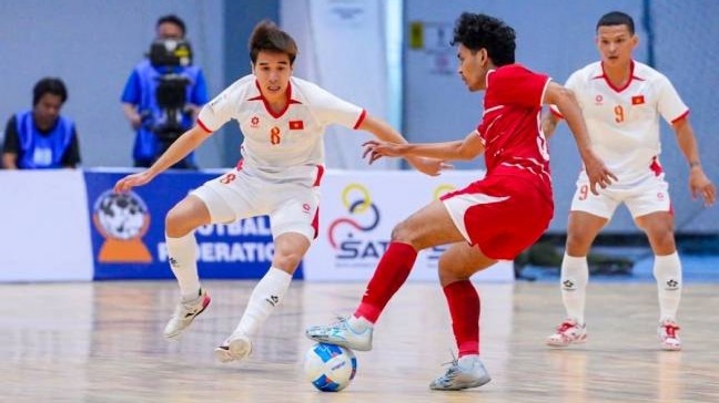 Đội tuyển futsal Việt Nam thua sát nút Indonesia