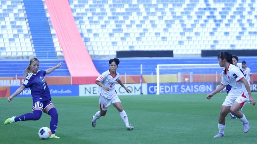 U20 nữ Việt Nam dừng bước ở tứ kết giải châu Á