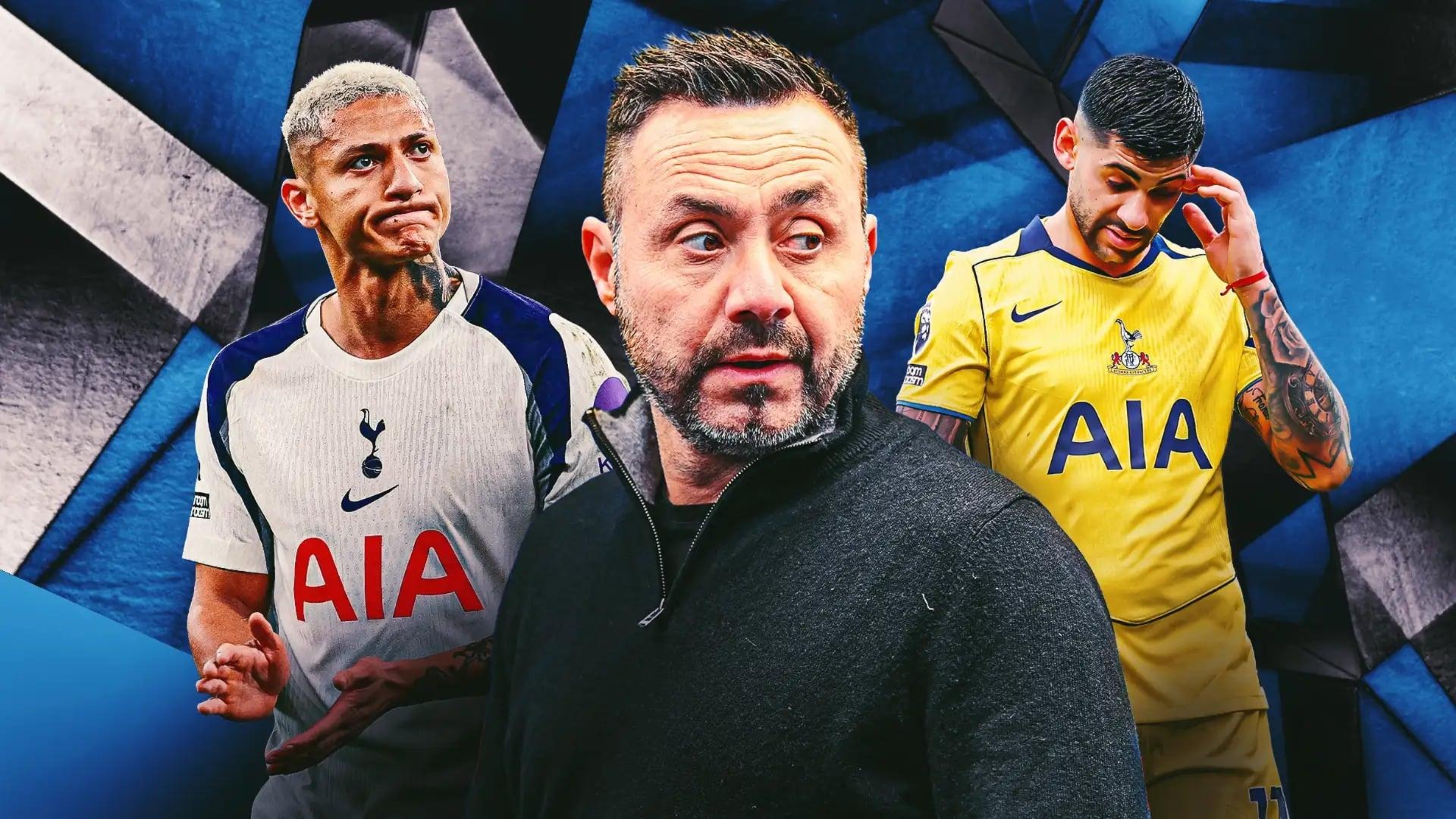 Tottenham chưa 'đổi vận' cùng Roberto De Zerbi