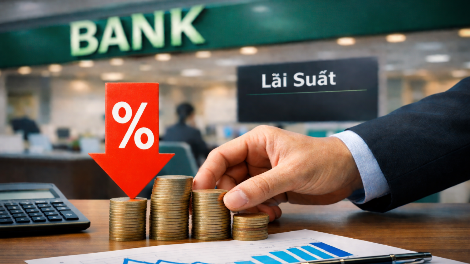 26 ngân hàng đồng loạt giảm lãi suất, hỗ trợ lĩnh vực ưu tiên