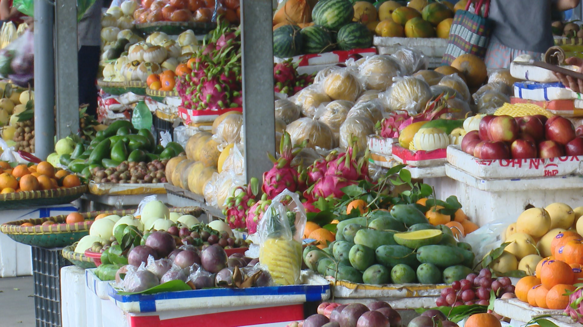 Chợ Thượng Thanh thí điểm số hóa truy xuất nguồn gốc thực phẩm