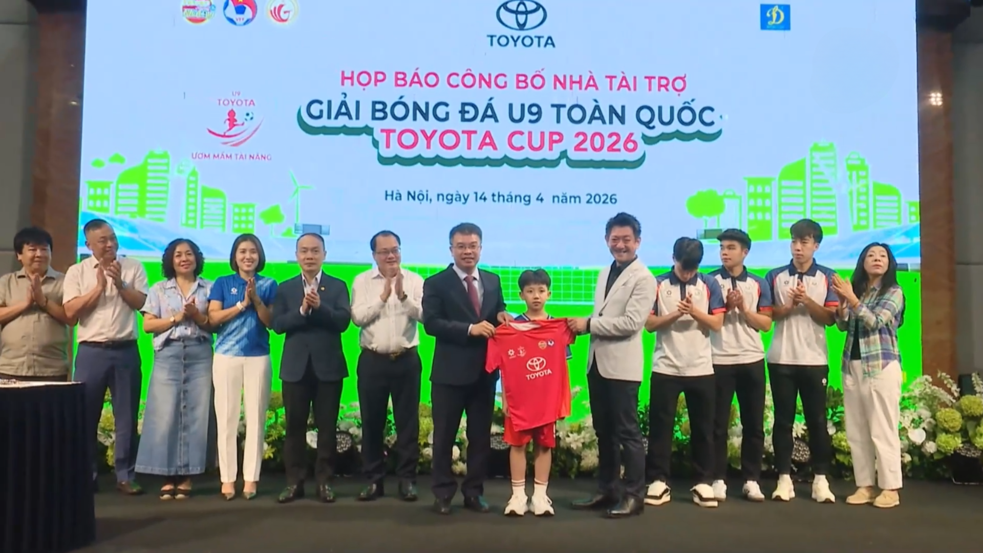 35 đội bóng tham dự giải U9 toàn quốc năm 2026