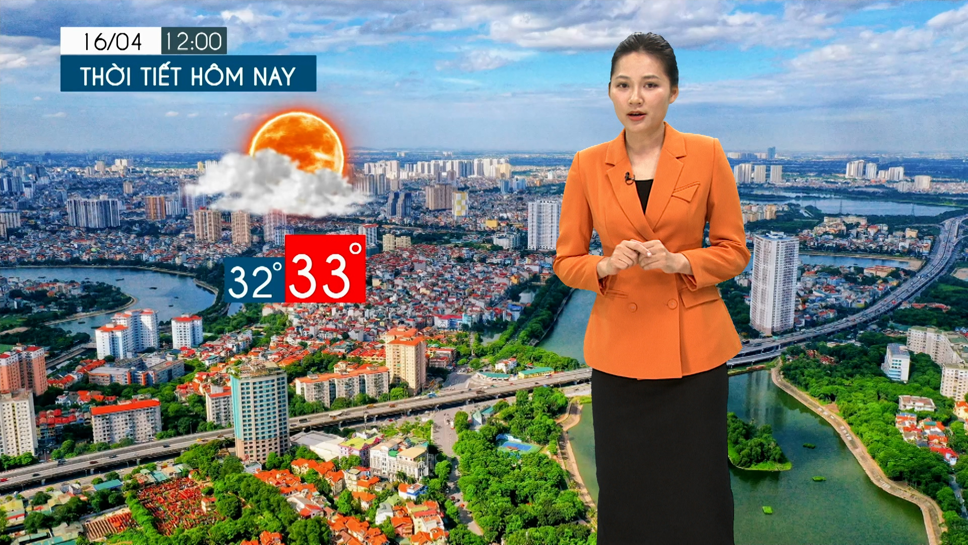 Dự báo thời tiết tối | 16/04/2026