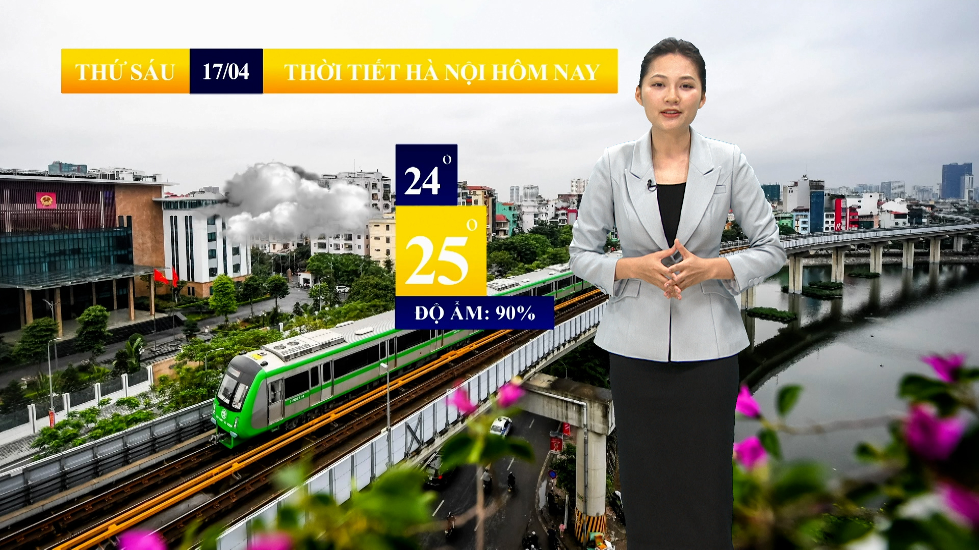 Dự báo thời tiết sáng | 17/04/2026