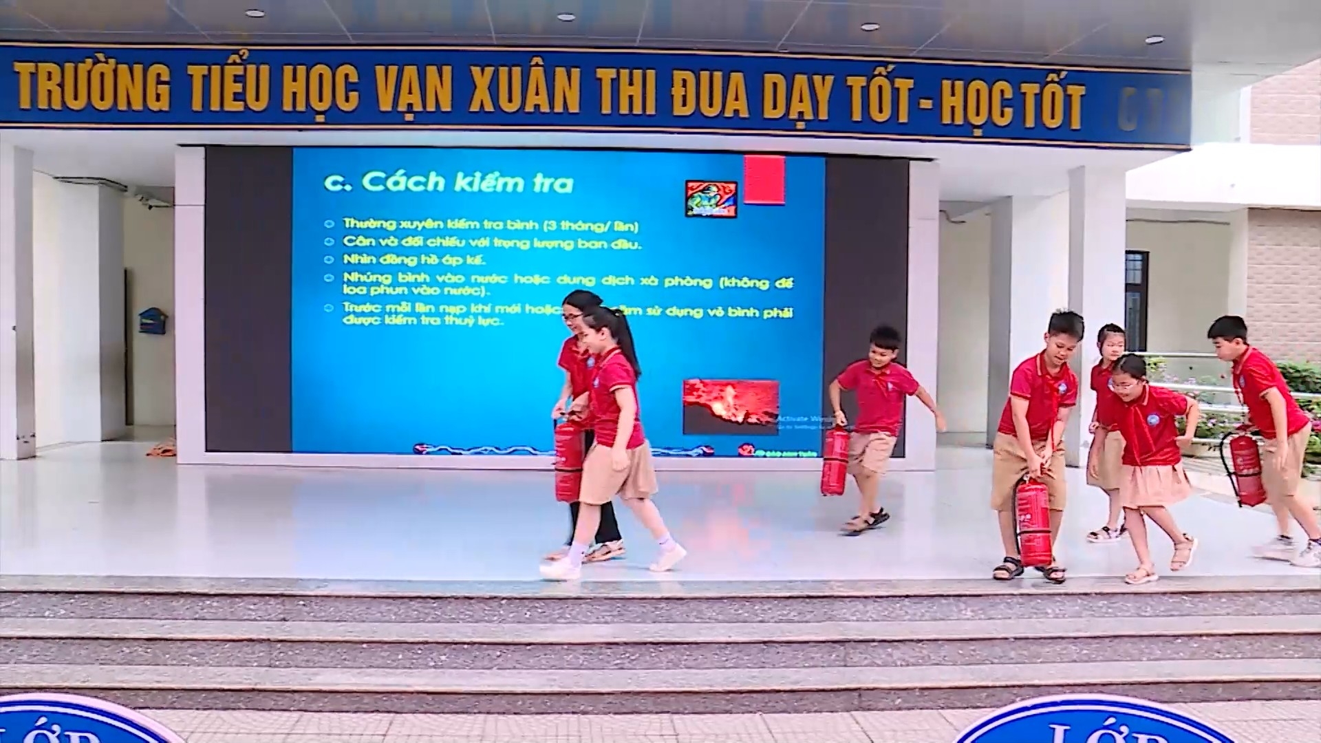 Nâng cao kỹ năng đề phòng hỏa hoạn cho học sinh