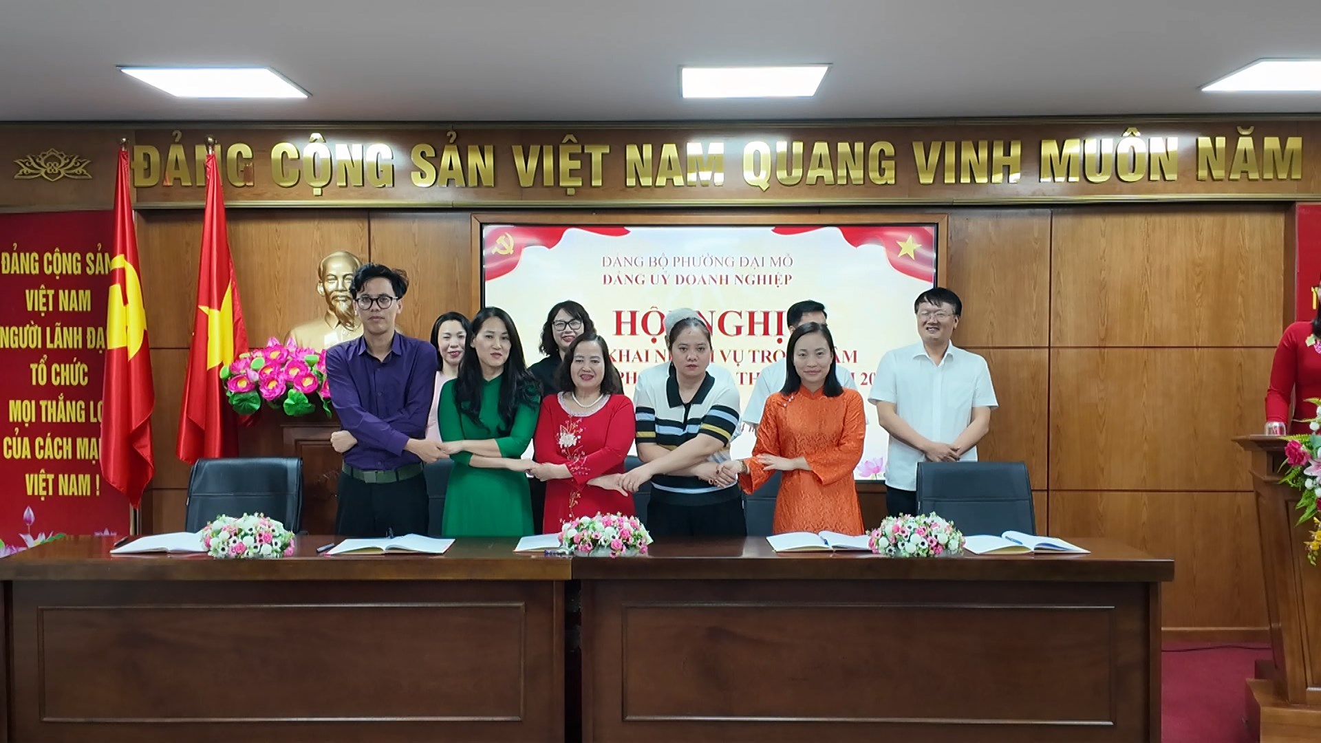 Đảng ủy doanh nghiệp phường Đại Mỗ triển khai nhiệm vụ công tác xây dựng Đảng năm 2026