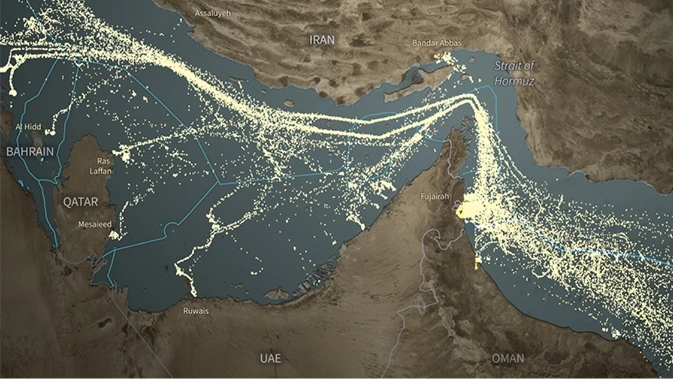 Đức sẵn sàng bảo vệ vận tải qua eo biển Hormuz