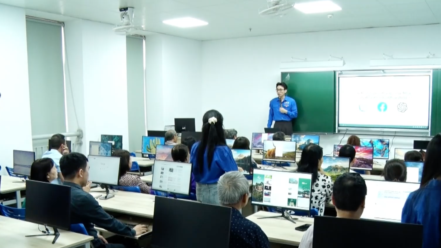 Phường Yên Sở tập huấn bình dân học vụ số