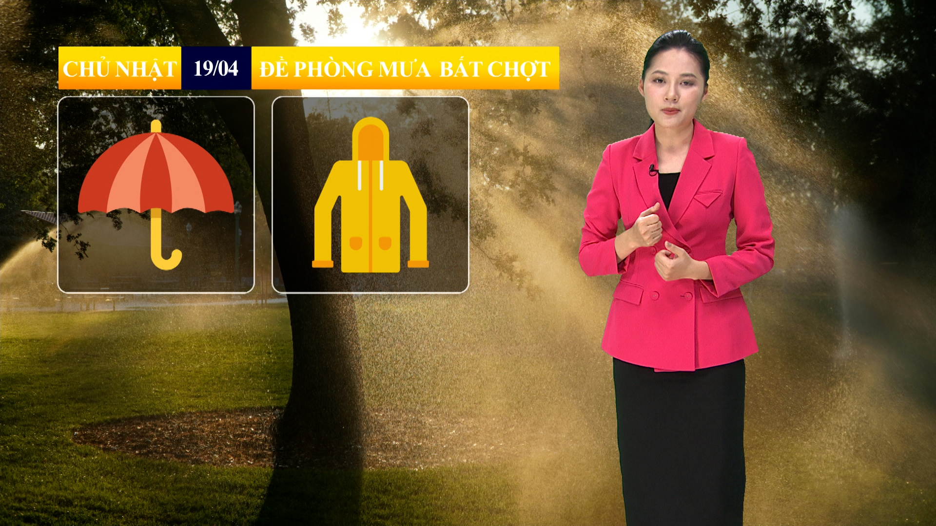 Dự báo thời tiết sáng | 19/04/2026