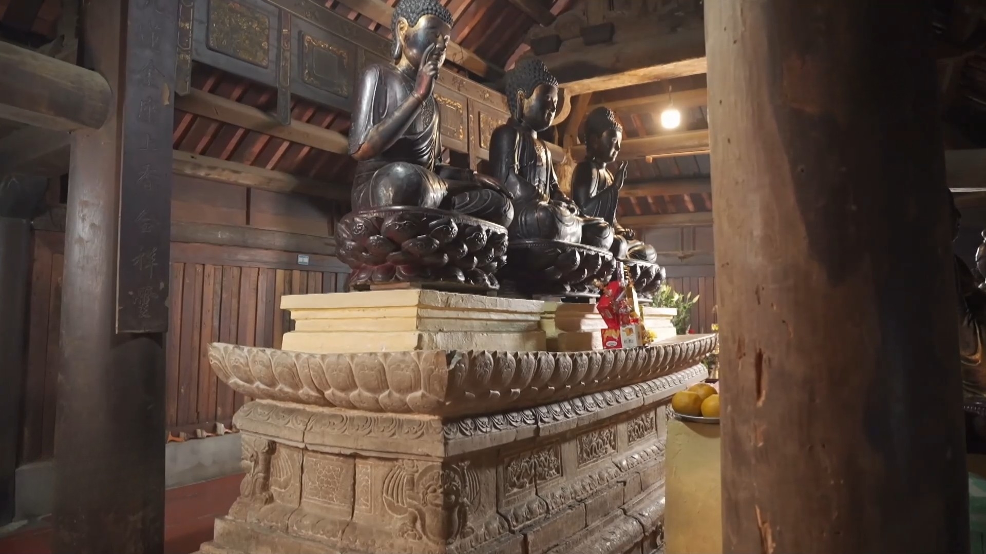 Bàn thờ Phật bằng đá ở xã Dương Hòa được công nhận Bảo vật Quốc gia