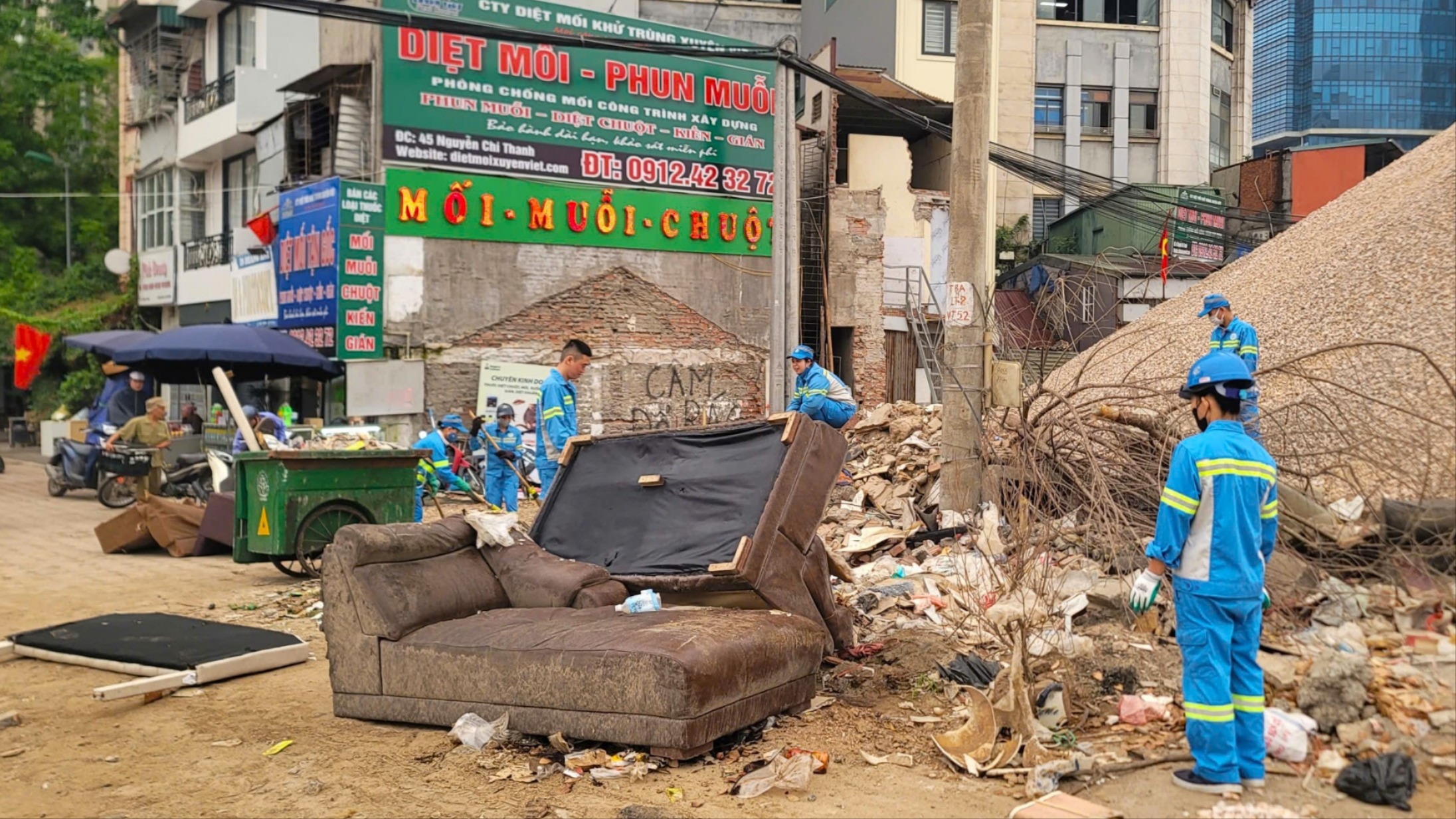 Phát động phong trào bảo vệ môi trường tại phường Giảng Võ