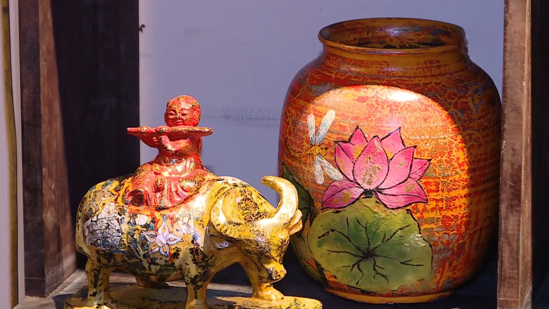 Sáng tạo mới với chất liệu sơn mài truyền thống