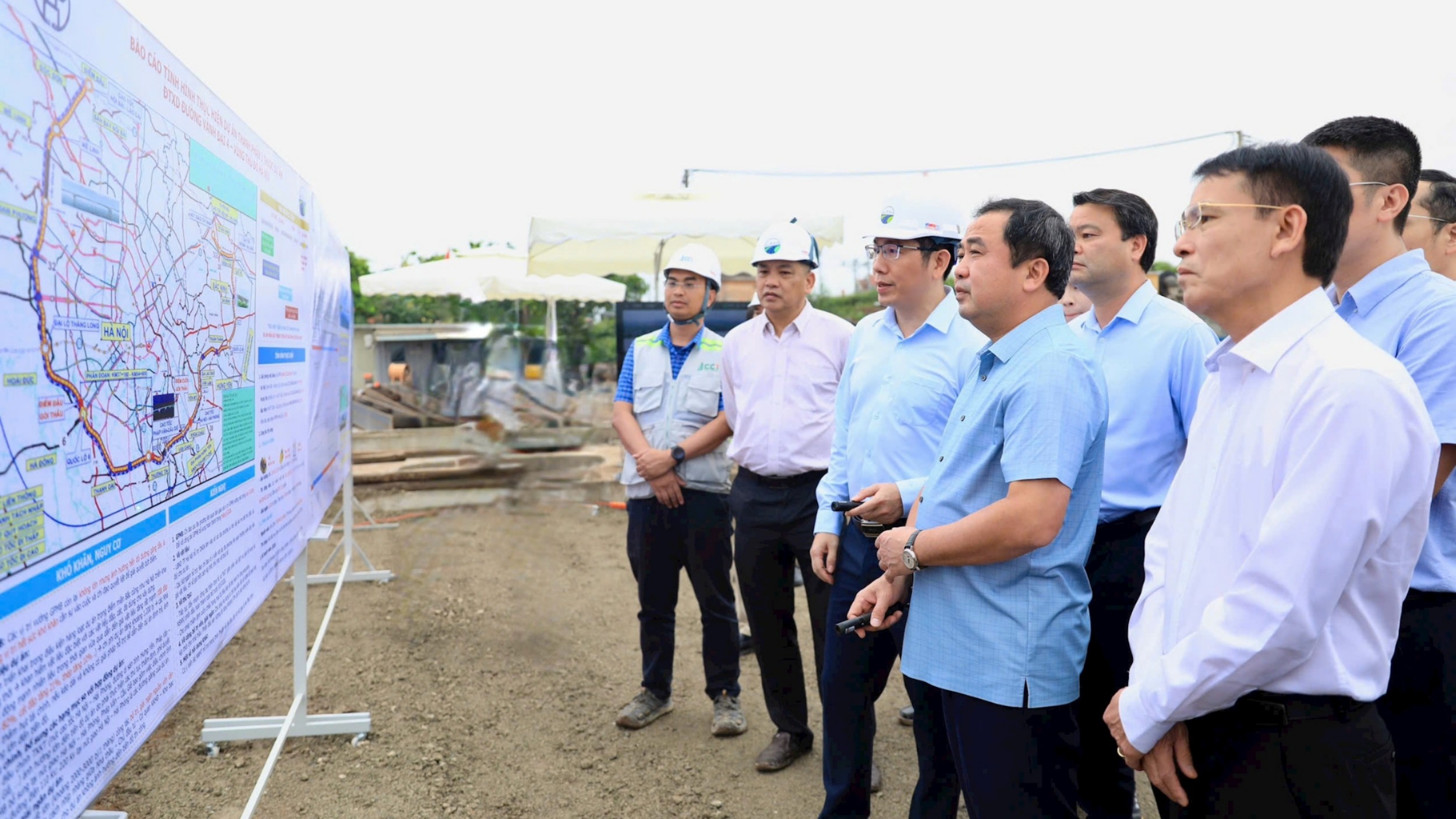 Mỗi công trình sớm hoàn thành sẽ tạo không gian phát triển mới cho Thủ đô