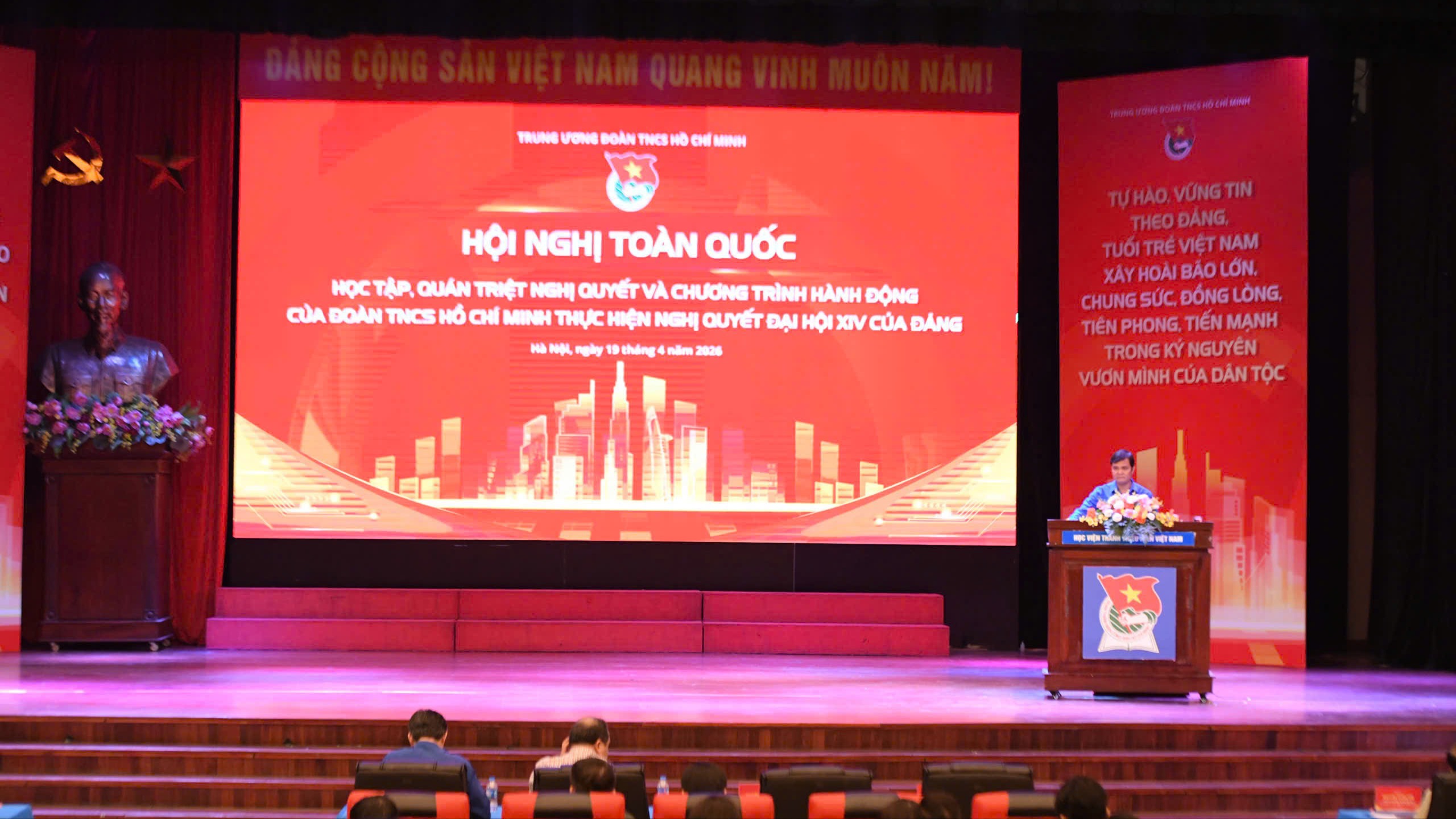 Tuổi trẻ Việt Nam tiên phong, sáng tạo, thực hiện hiệu quả Nghị quyết Đại hội XIV của Đảng  