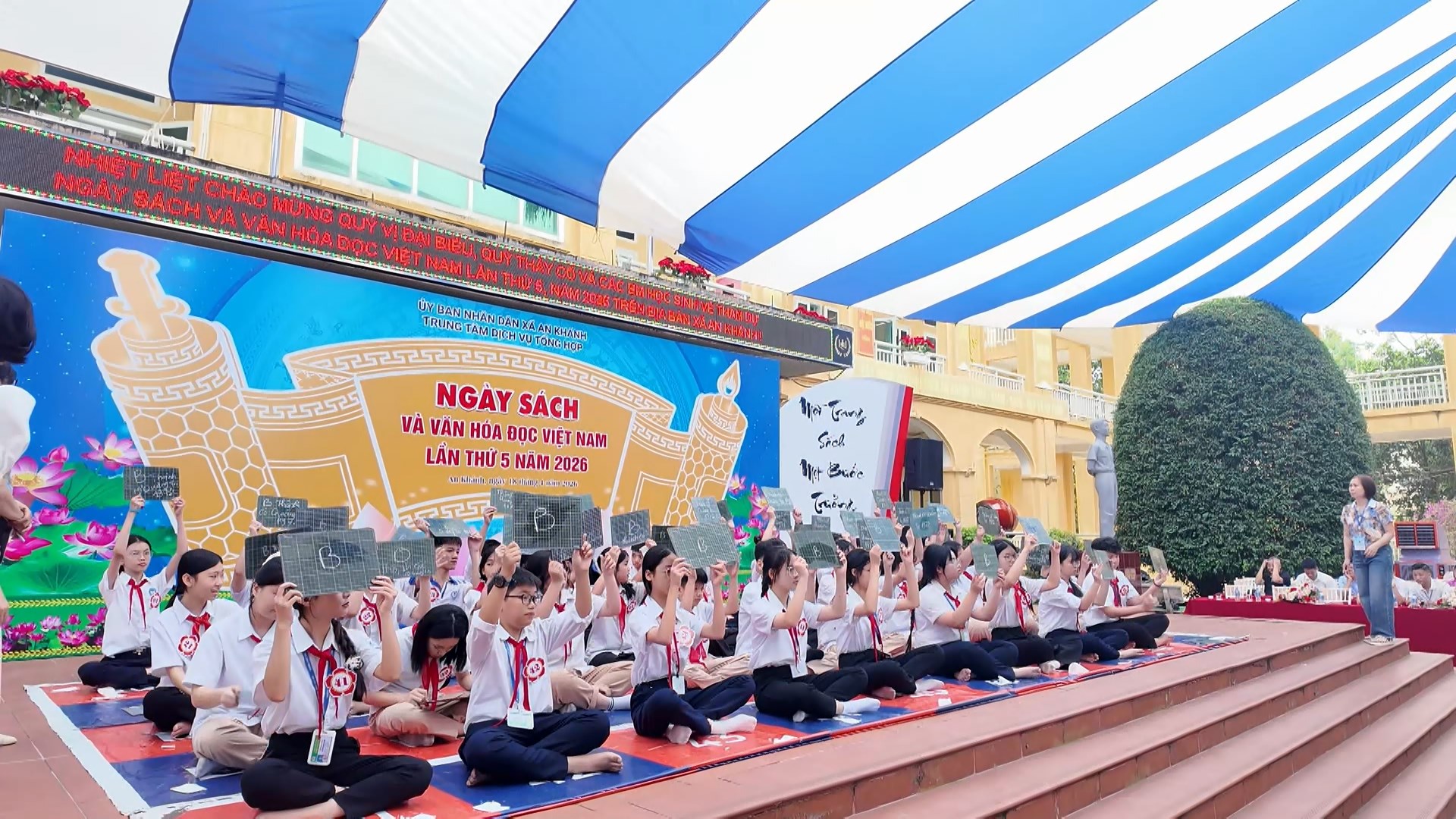 Gieo mầm tri thức từ Ngày hội sách ở An Khánh 