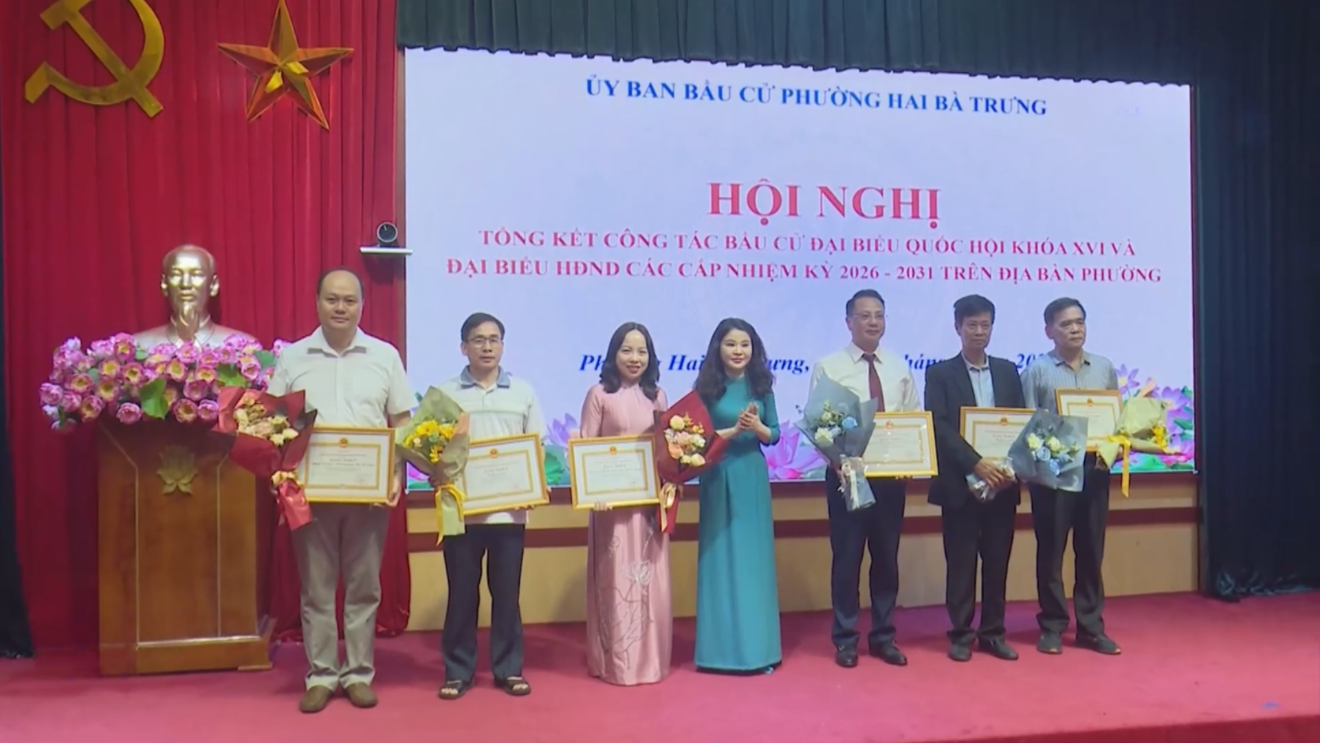 Phường Hai Bà Trưng tổng kết công tác bầu cử