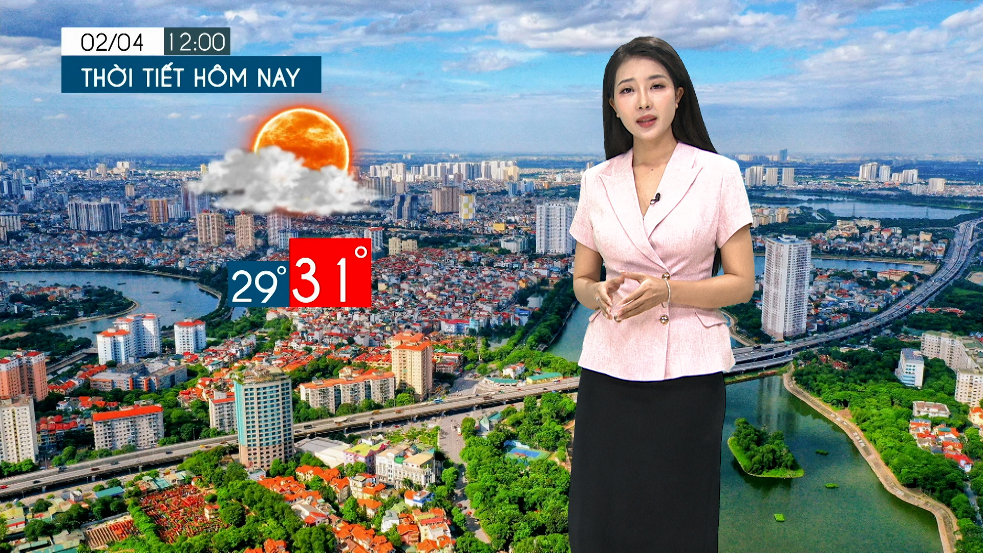 Dự báo thời tiết tối | 02/04/2026