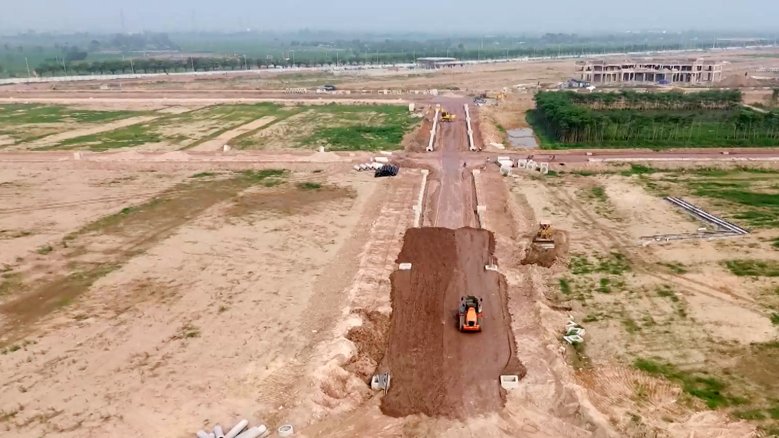 Khắc phục khó khăn đảm bảo tiến độ các cụm công nghiệp