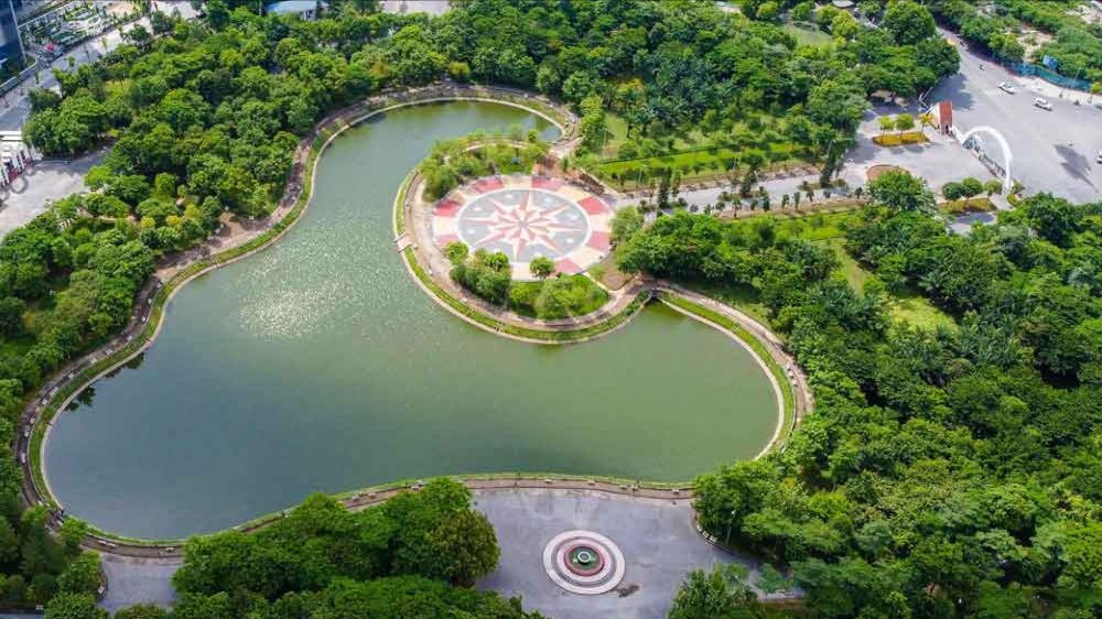 Công viên mở ngay từ quy hoạch