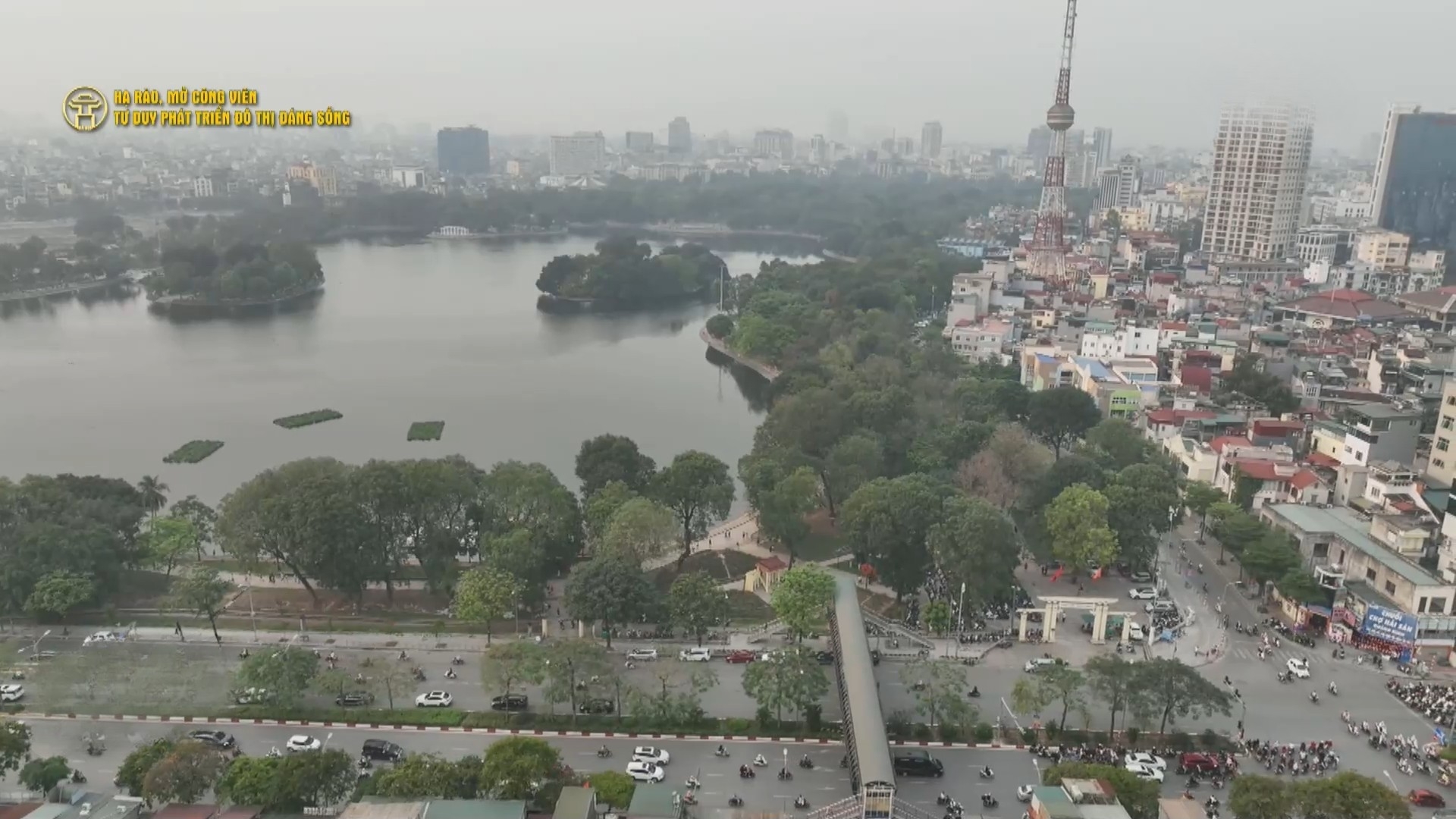 Khi hàng rào công viên được tháo dỡ