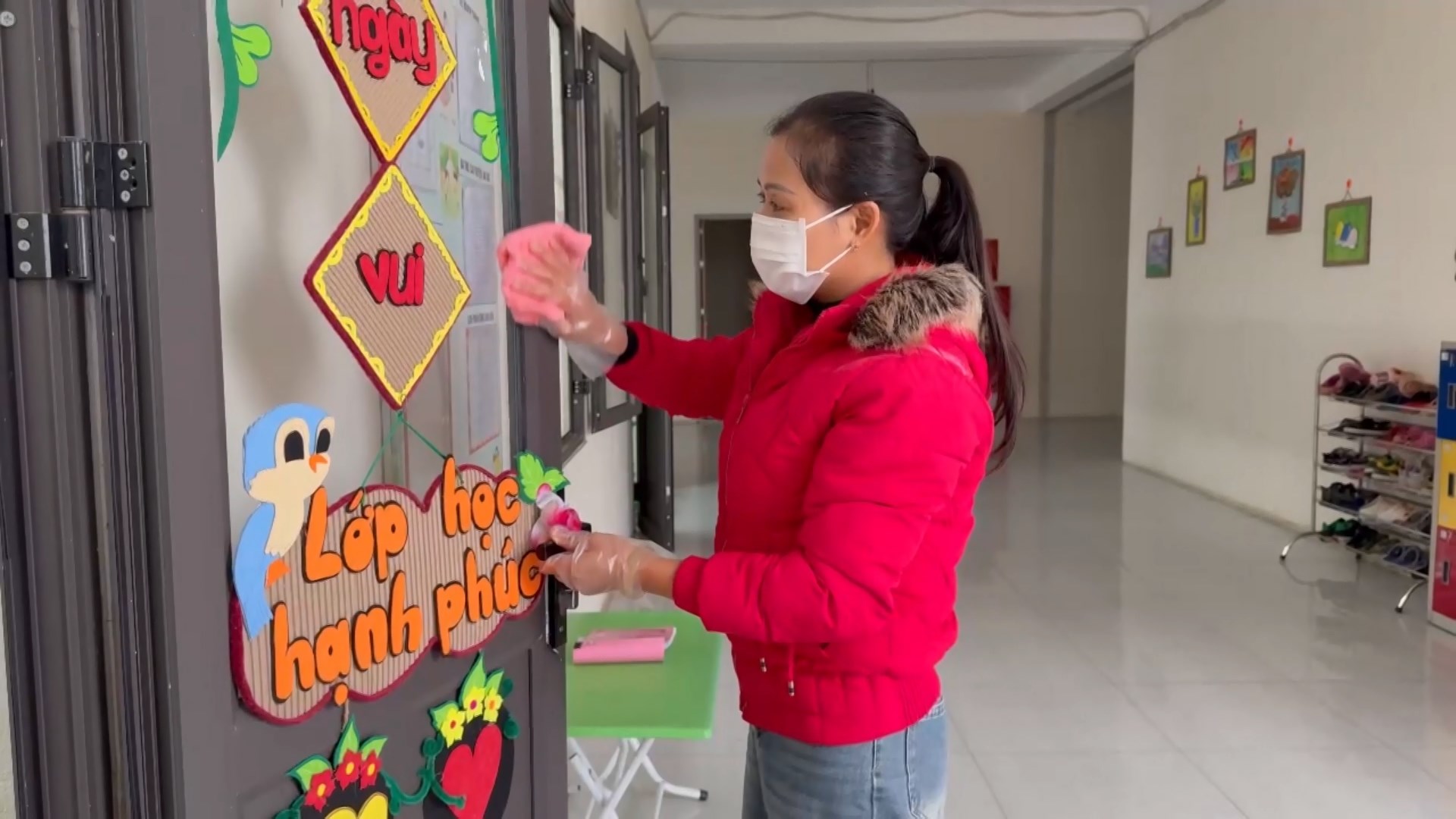 Tổng vệ sinh trường học phòng, chống dịch bệnh tay chân miệng