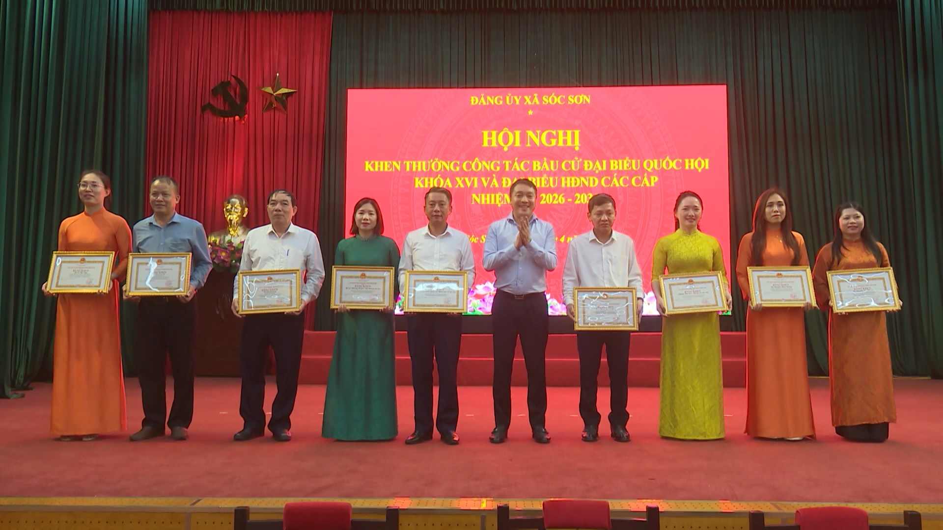 Xã Sóc Sơn tổng kết công tác bầu cử